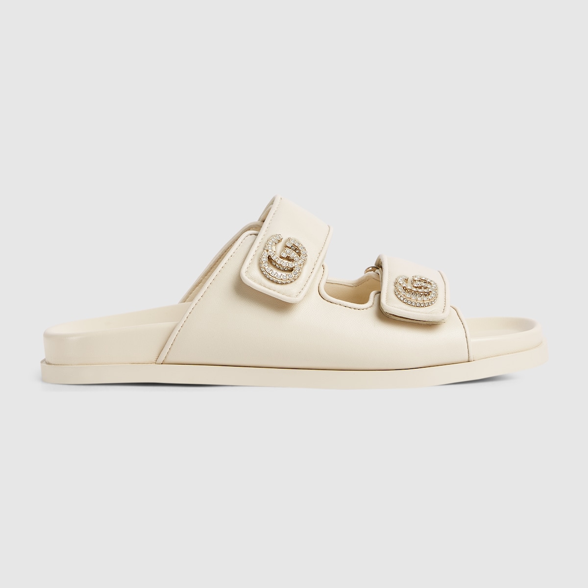 追跡あり☆GUCCI☆クリスタルGG サンダル (GUCCI/サンダル