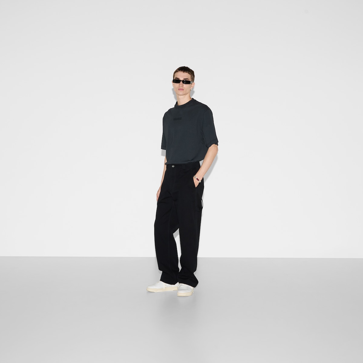 Cotton canvas pants
