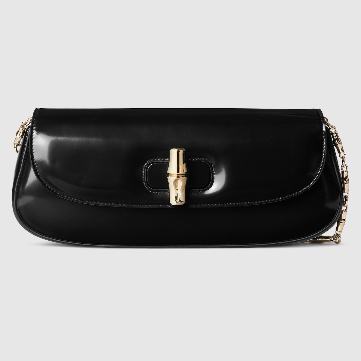 Gucci Black New Bamboo Top Handle Large Medium Bag – THE CLOSET