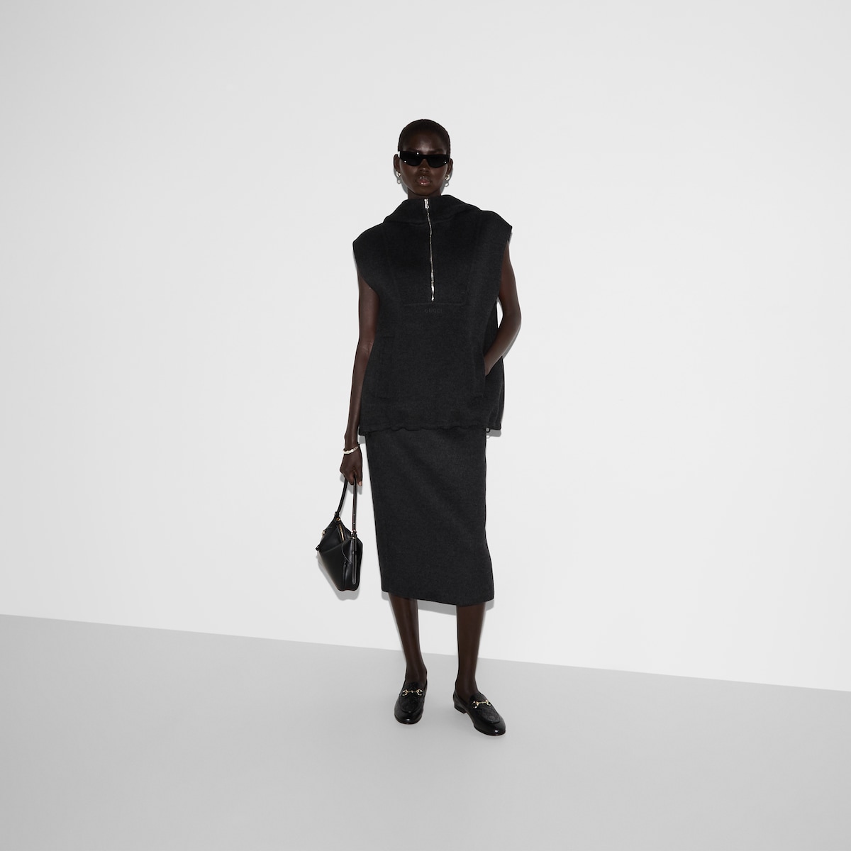 スカート GUCCI SKIRT (797274ZAQ6U 1000) 811889_ZAQW0_1179_007_100_0000