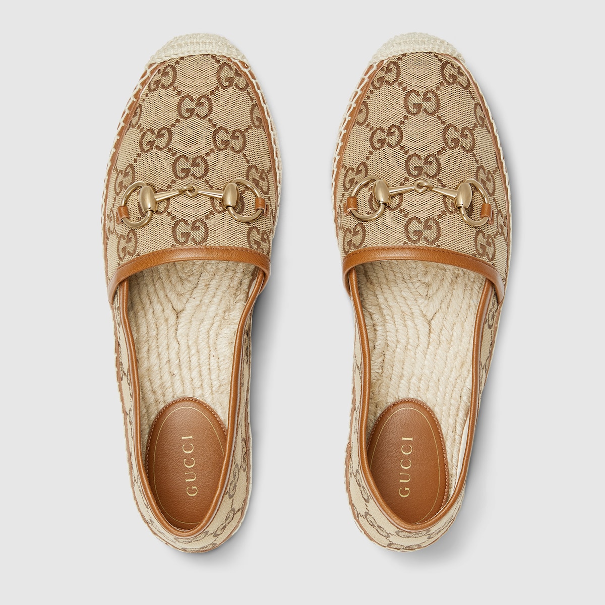 GC 2025 Espadrille With Horsebit Ivory Canvas 292315