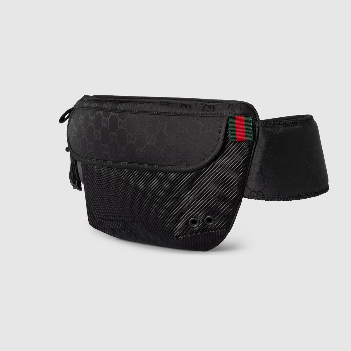 Marsupio Sunset MILAN - Nero Con Sfumature Tramonto - Tessuto Ripstop Leggero E Resistente - Dimensioni 30x15x8,5 Cm - 2