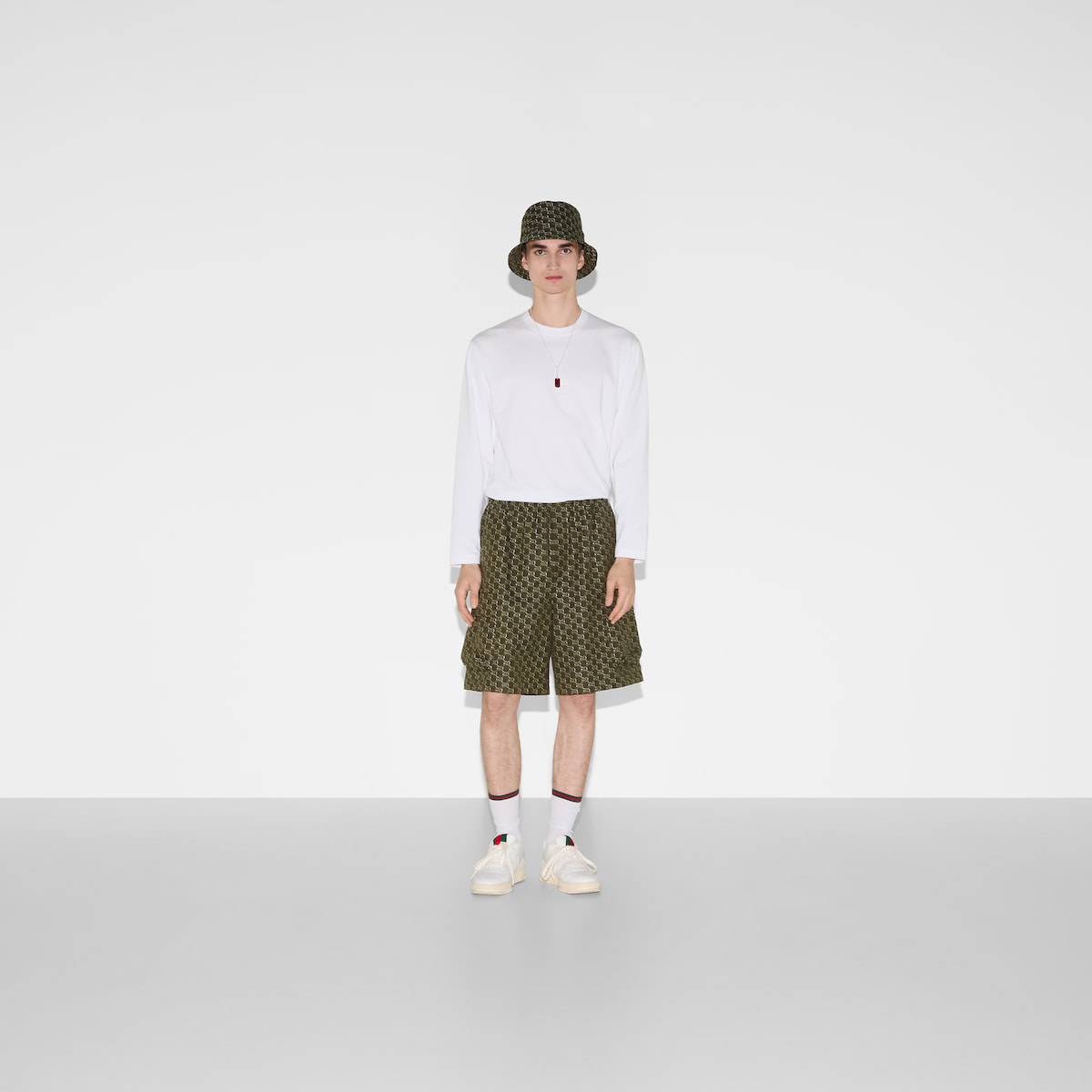 Long-sleeve cotton jersey T-shirt