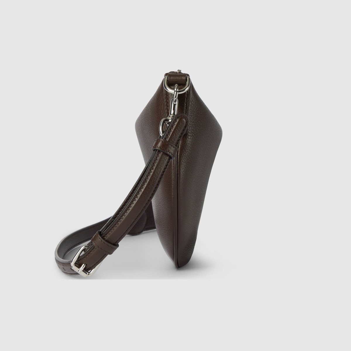 ◆GUCCI 最新作 SS25◆グッチB ミニバッグ/Black◆ Gucci B small bag in dark brown leather | GUCCI® US