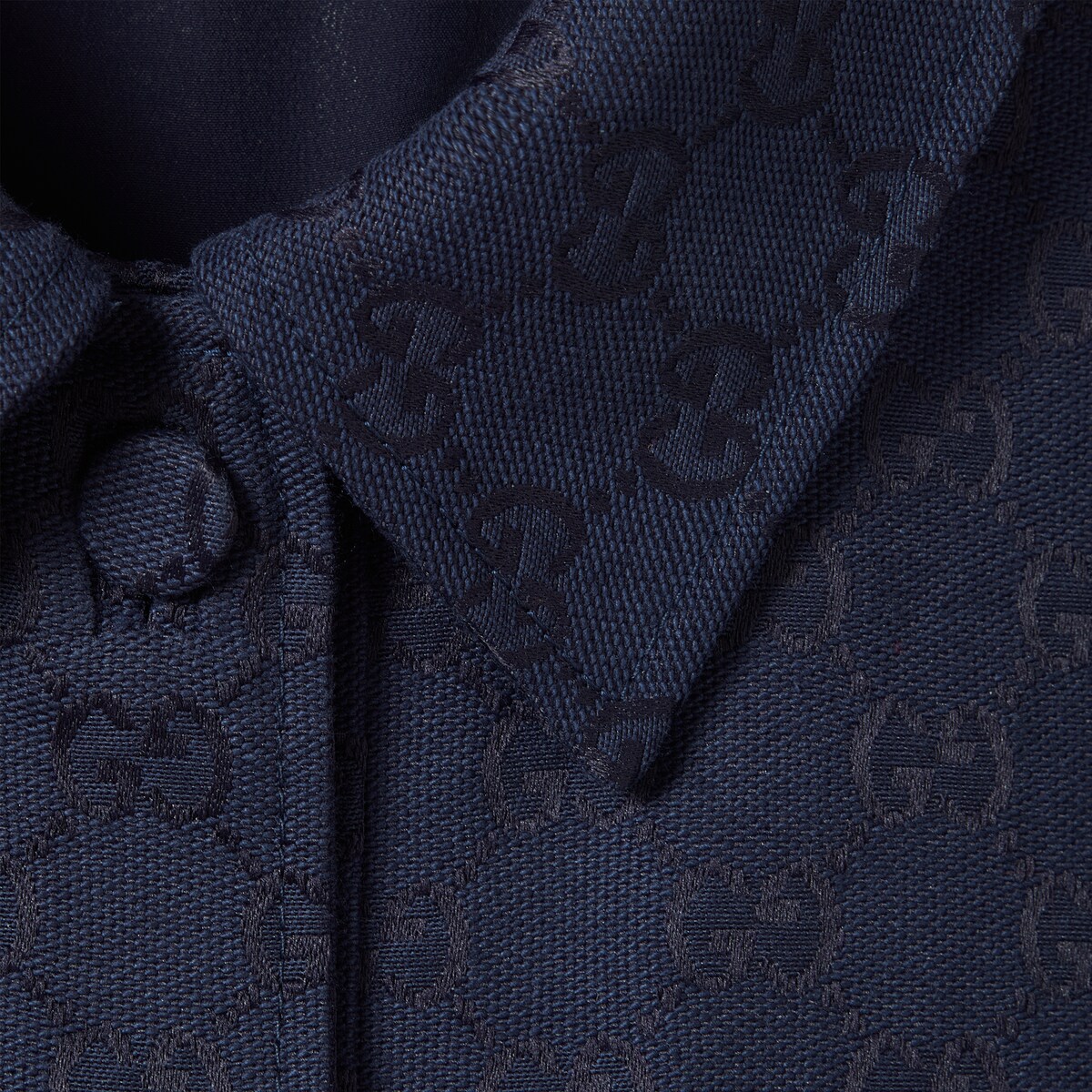 ホースビット GGキャンバス ジャンプスーツ ・ダークブルー | GUCCI公式