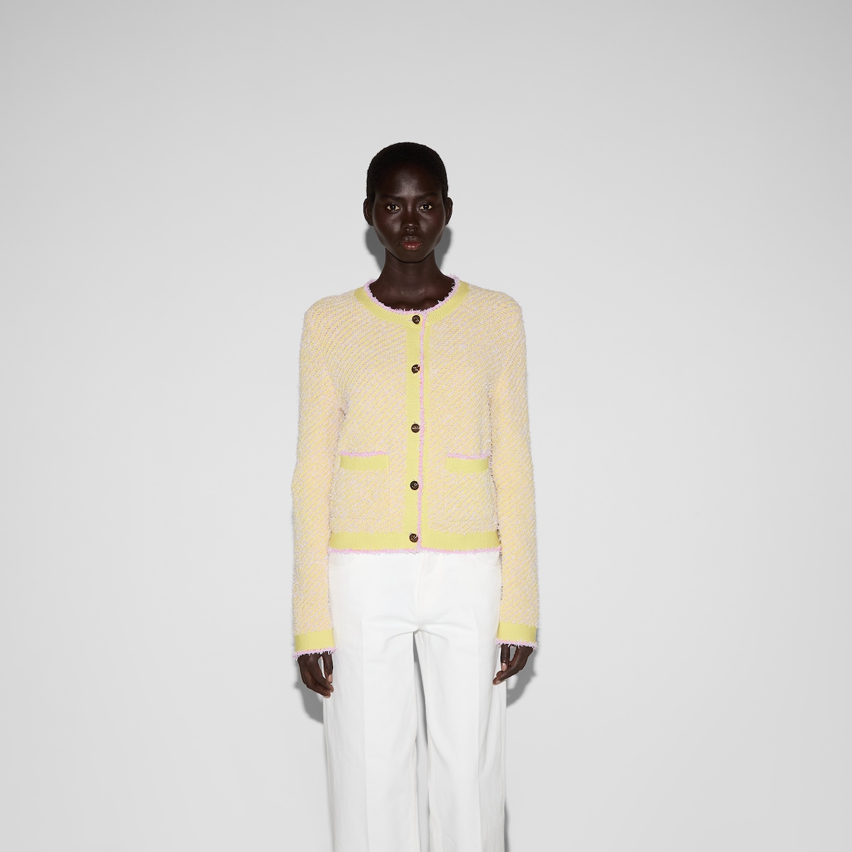 【送料&関税込】Maison KitsunAC Cotton Blend Cardigan With I Sweaters & Cardigans for Women | Soia & Kyo US