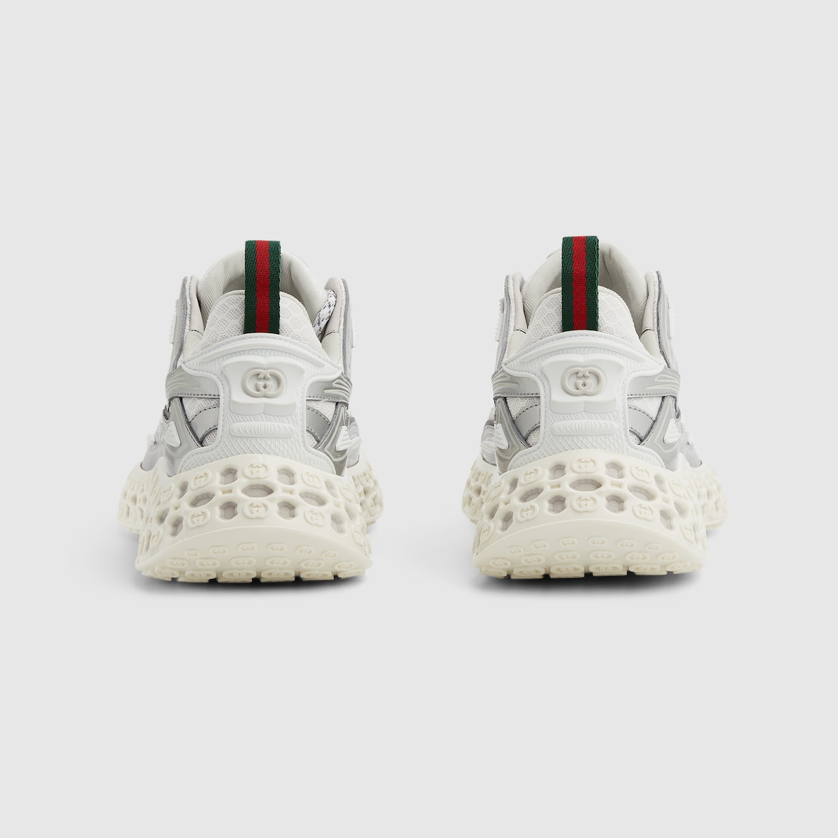 25新作 グッチ CUB3D メンズ スニーカー パープルデメトラ GUCCI cub3d〕 メンズ スニーカーパープル デメトラ＆メッシュ
