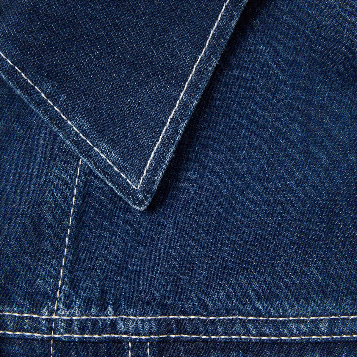 Relaxed cropped fit denim jacket
