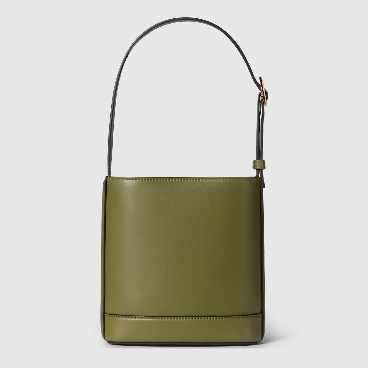 Gucci 73 small bucket bag in black leather | GUCCI® US