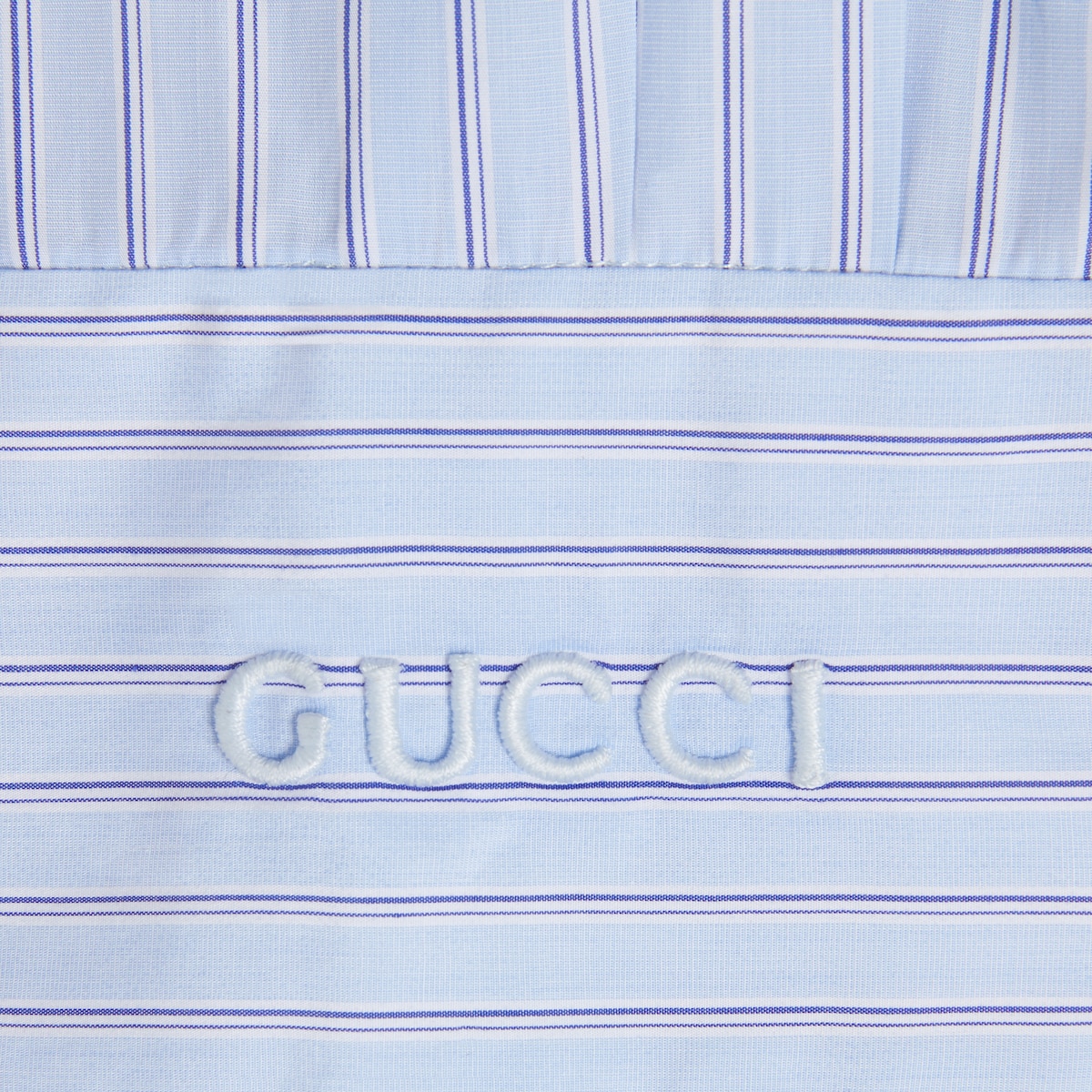 Striped cotton shirt