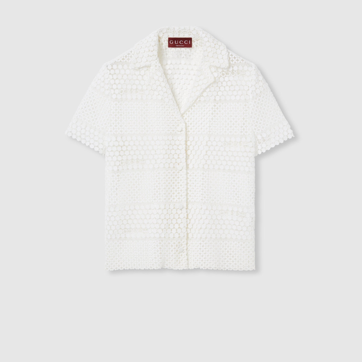 すぐ届く【GUCCI】GGマクラメ トップス 836976_ZAS8C_1000_001_100_0000