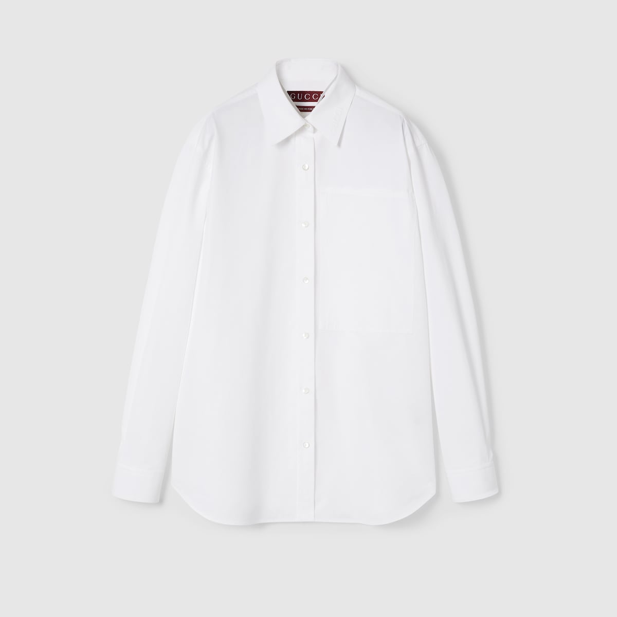 GUCCI グッチ ナポレオンシャツ デザインシャツ フリル GGパール