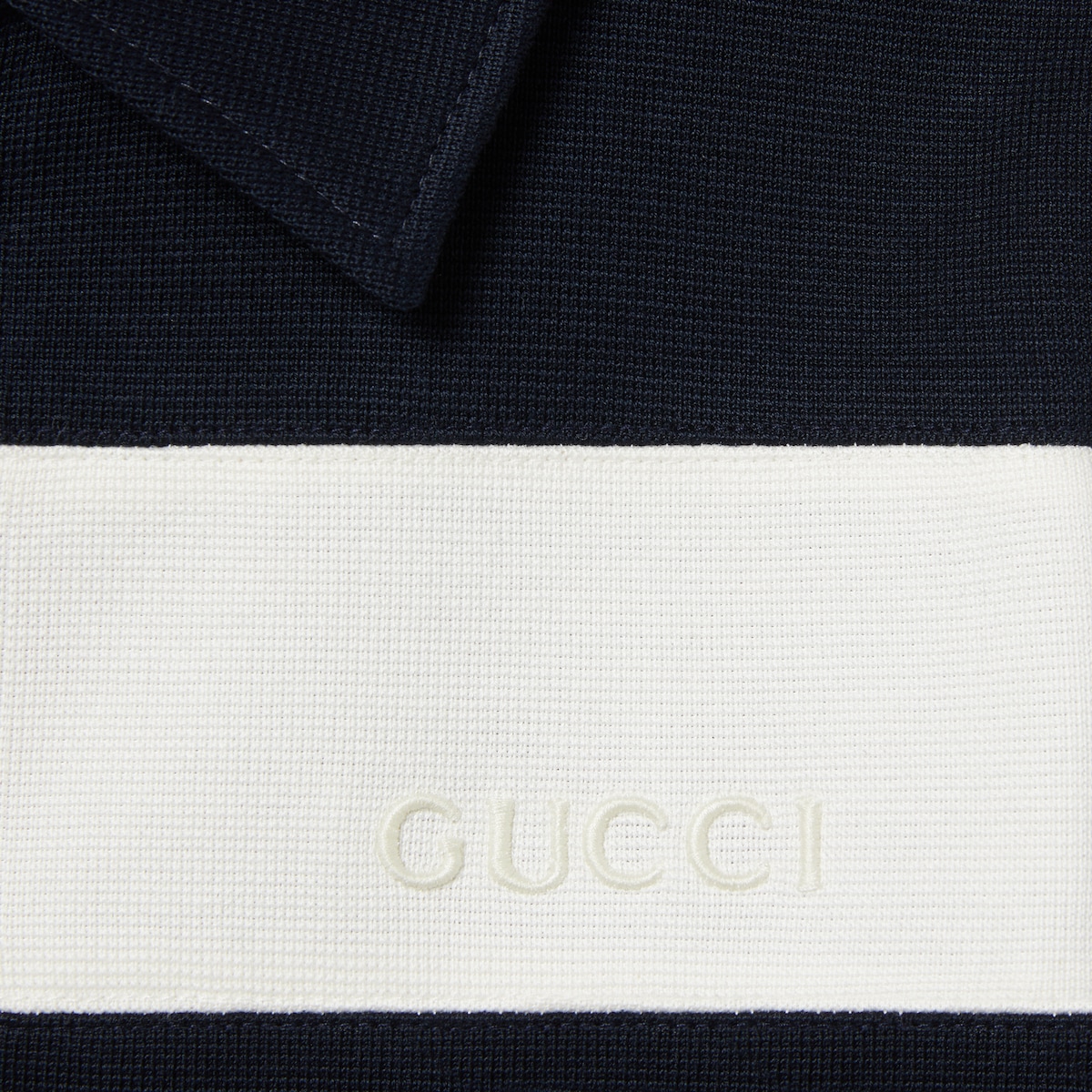 Cotton jersey jacket with embroidery