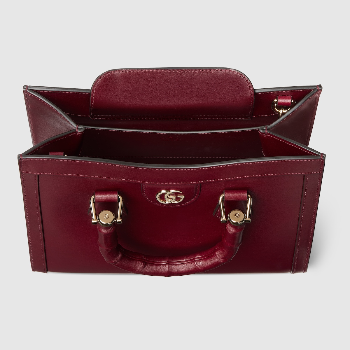 【美品】 GUCCI グッチ ダイアナ バンブー トートバッグ スエード グッチ ダイアナ〕ミディアム トートバッグ ・グッチ ロッソ