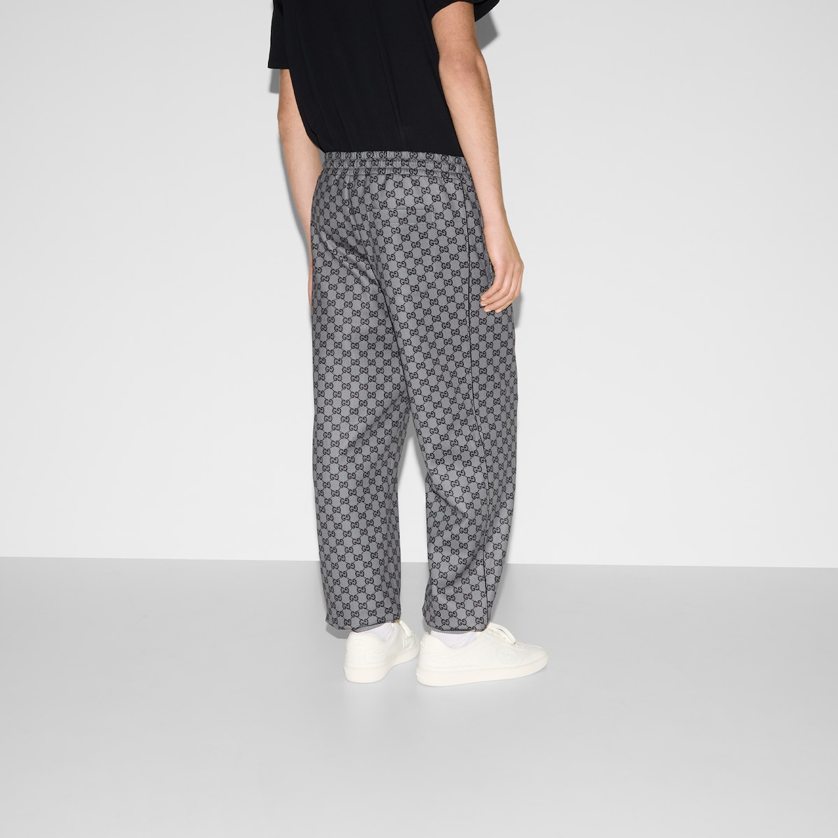GG ネオプレン ジョギングパンツ ・グレー＆ブラック | GUCCI公式