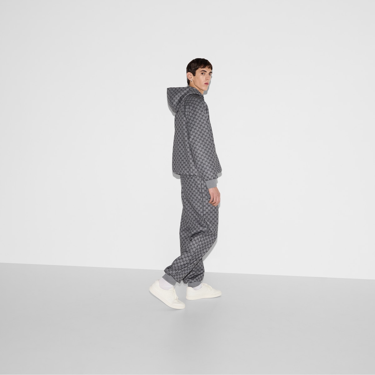 GG ネオプレン ジョギングパンツ ・グレー＆ブラック | GUCCI公式