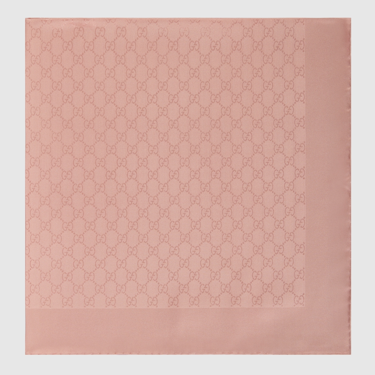GG silk jacquard carré in gradient rose | GUCCI® US