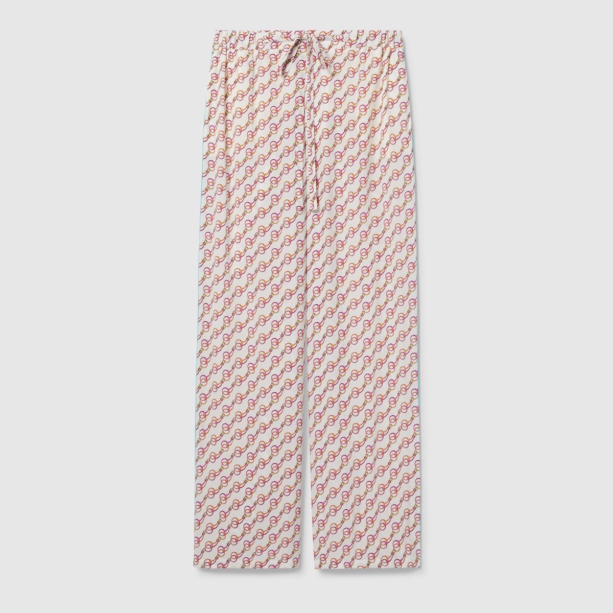 パンツ Gucci Printed Twill Pant GUCCI GG Supreme printed silk-twill pajama pants | NET-A-PORTER