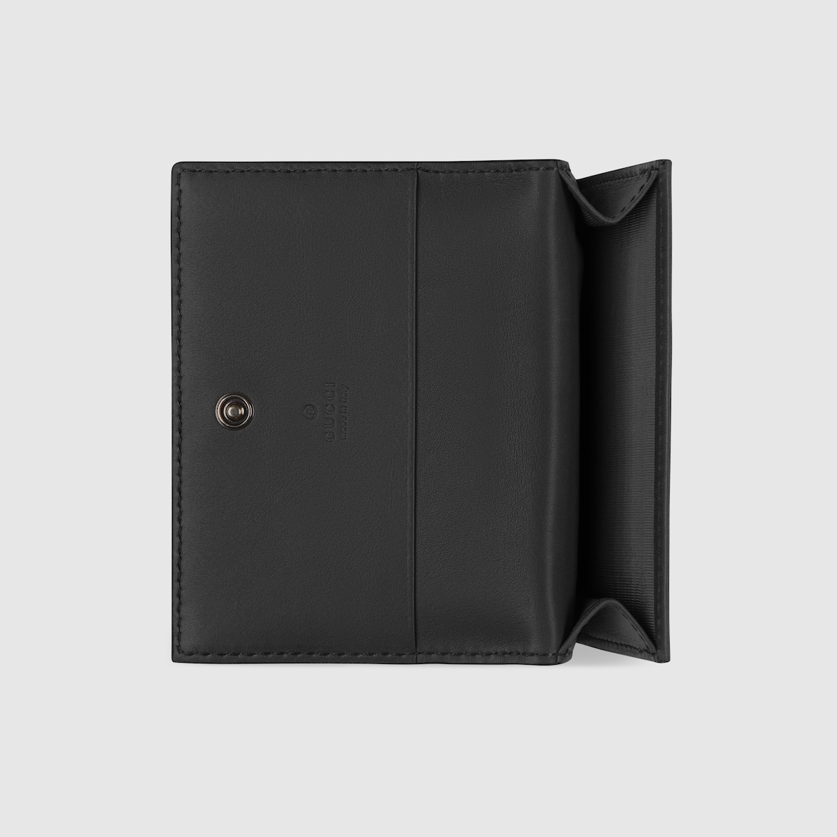 カードケース・名刺入れ GG EMBLEM CARD HOLDER GG Emblem card case in black fabric | GUCCI® CA