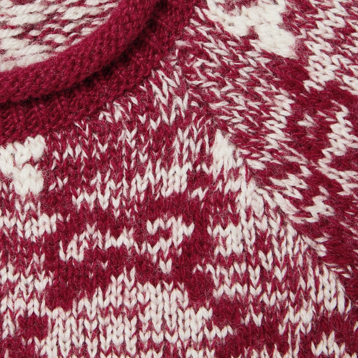 ベビー〕GGウールジャカード セーター ・ボルドー | GUCCI公式