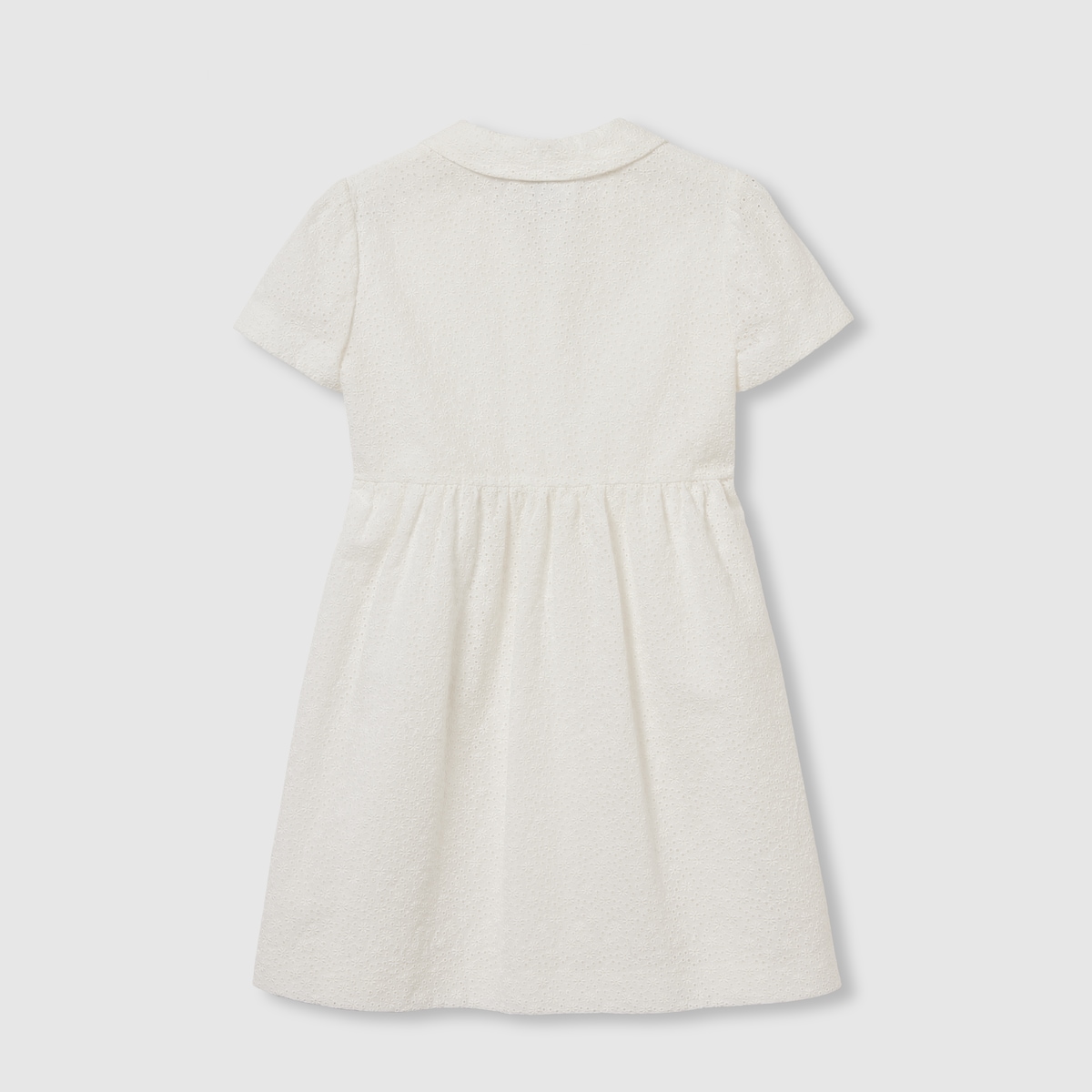 チルドレンズ〕アイレットレース ドレス ・オフホワイト | GUCCI公式