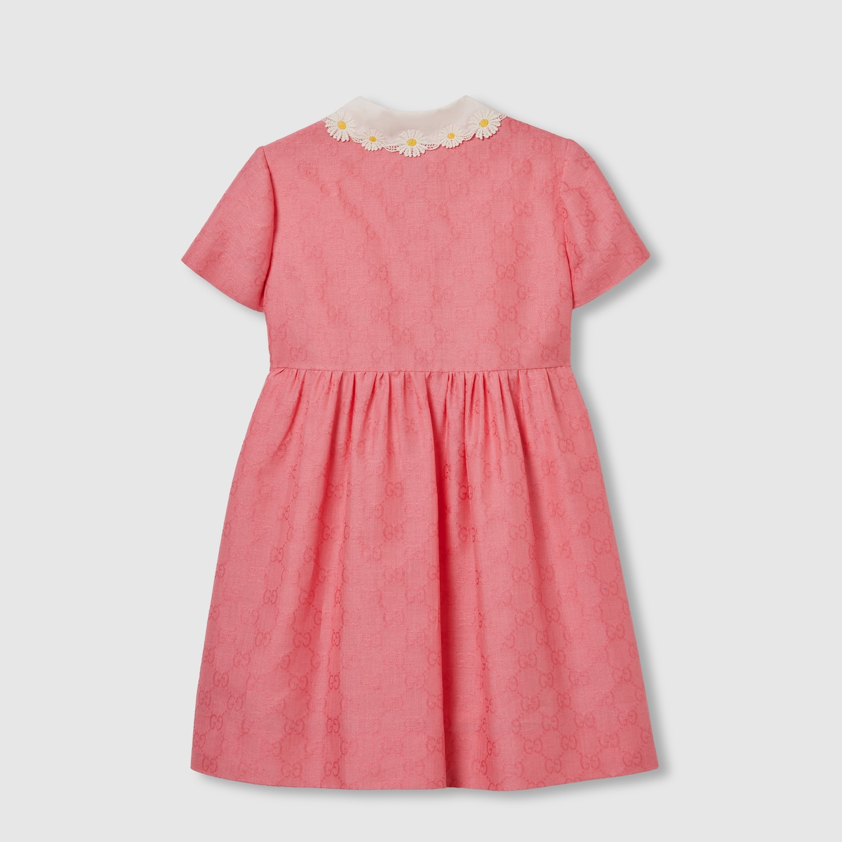 Children's GG cotton dress in pink | GUCCI® US