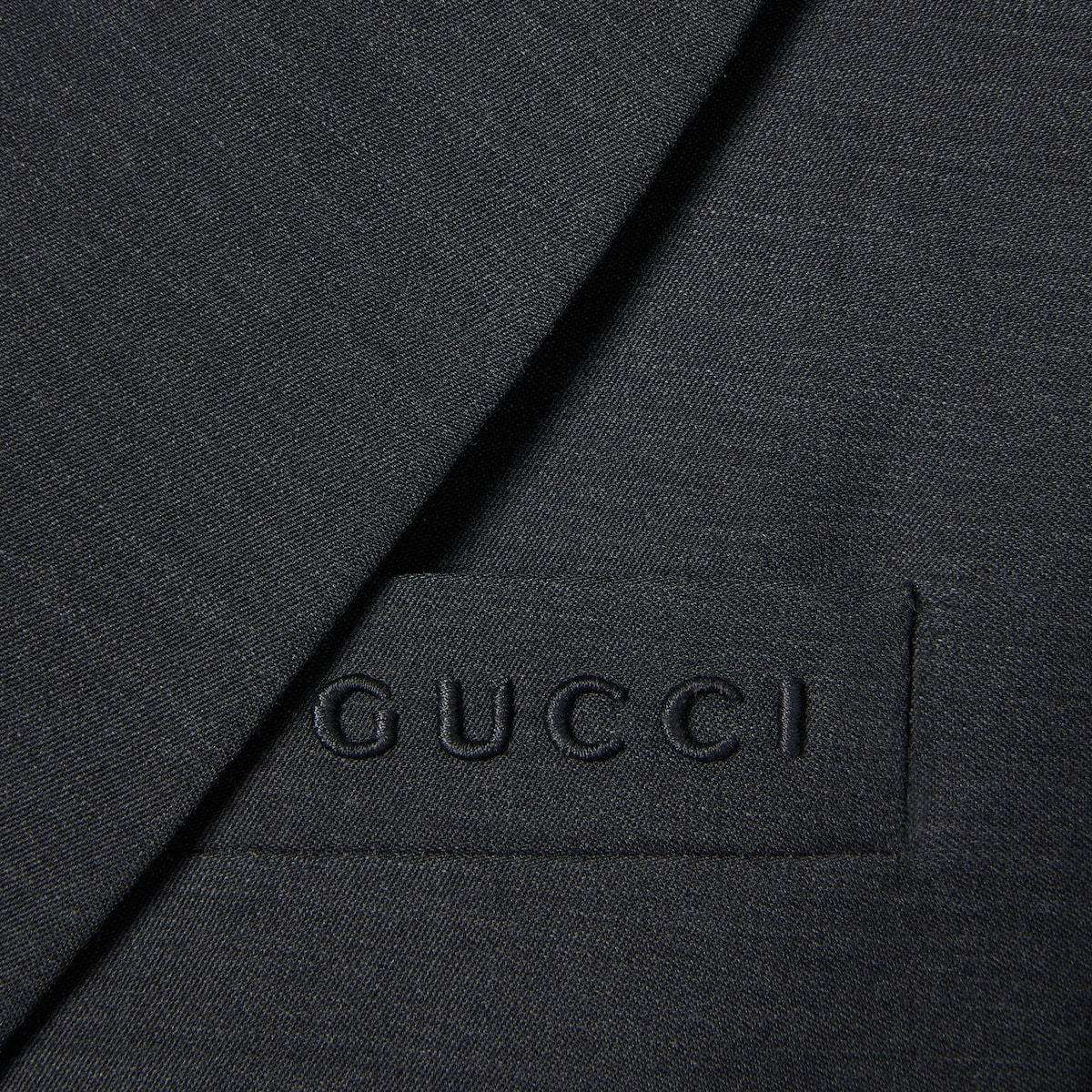 Wool double-breasted jacket