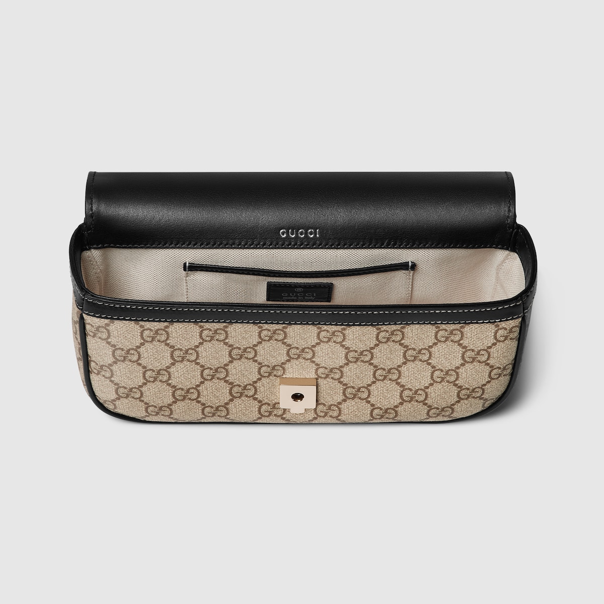 Gucci Horsebit 1955 Soft small top handle bag in beige and dark brown  fabric | GUCCI® US