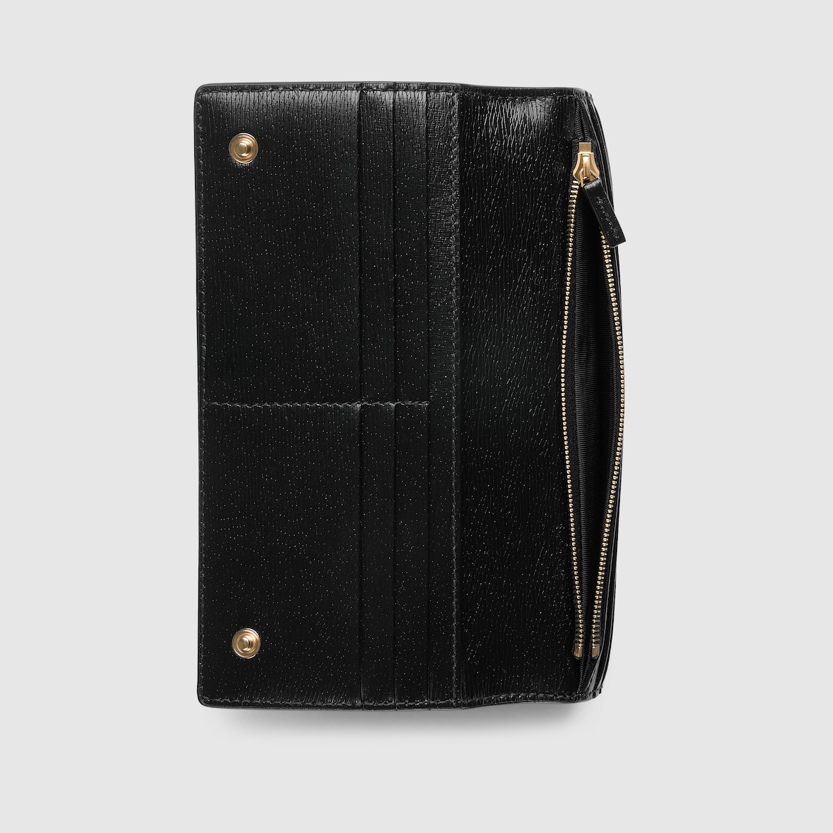 財布・小物その他 GUCCI Black Leather Continental Wallet Gucci Black Leather 1973 Flap Continental Wallet Gucci | TLC