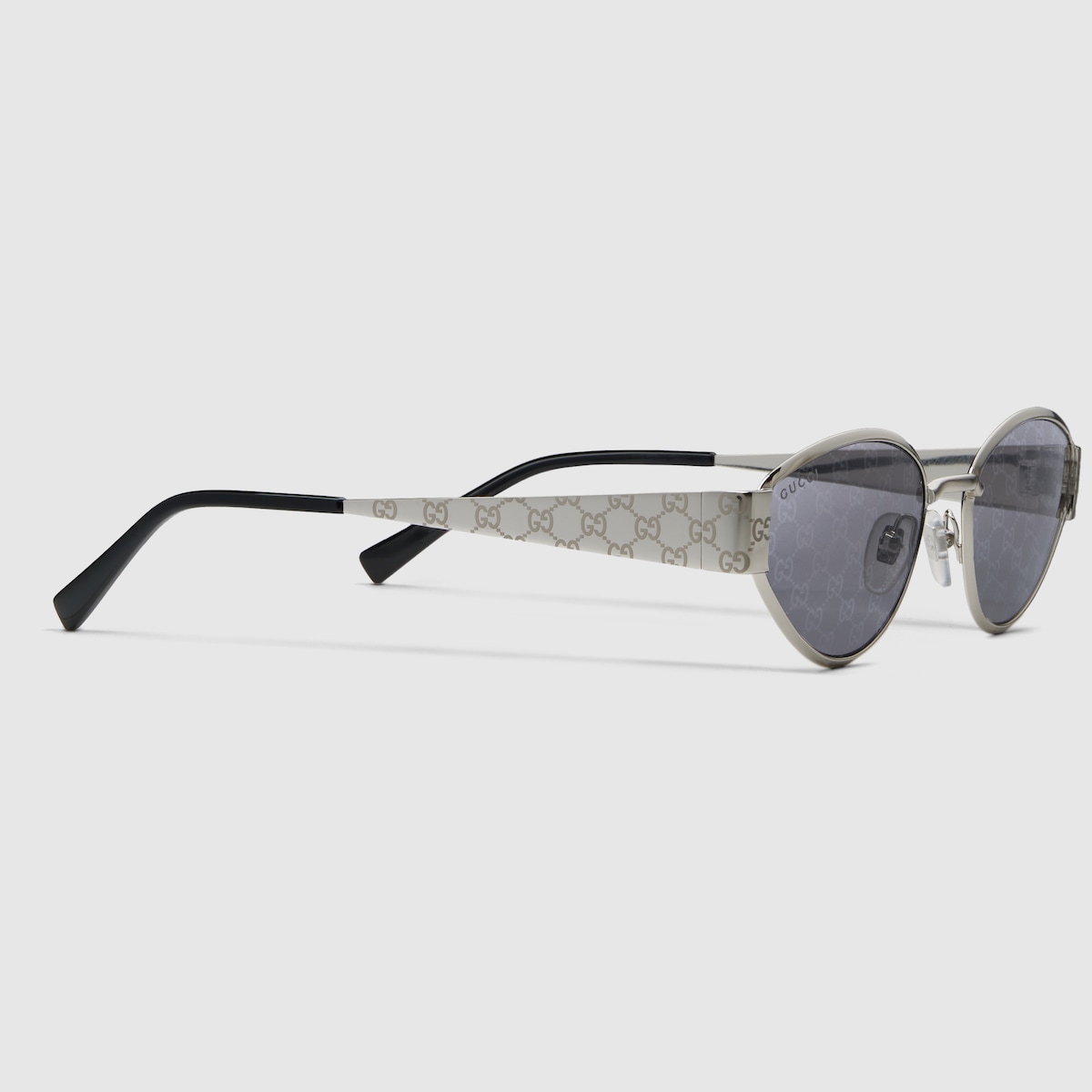 Geometrical frame sunglasses in gold-toned | GUCCI® US