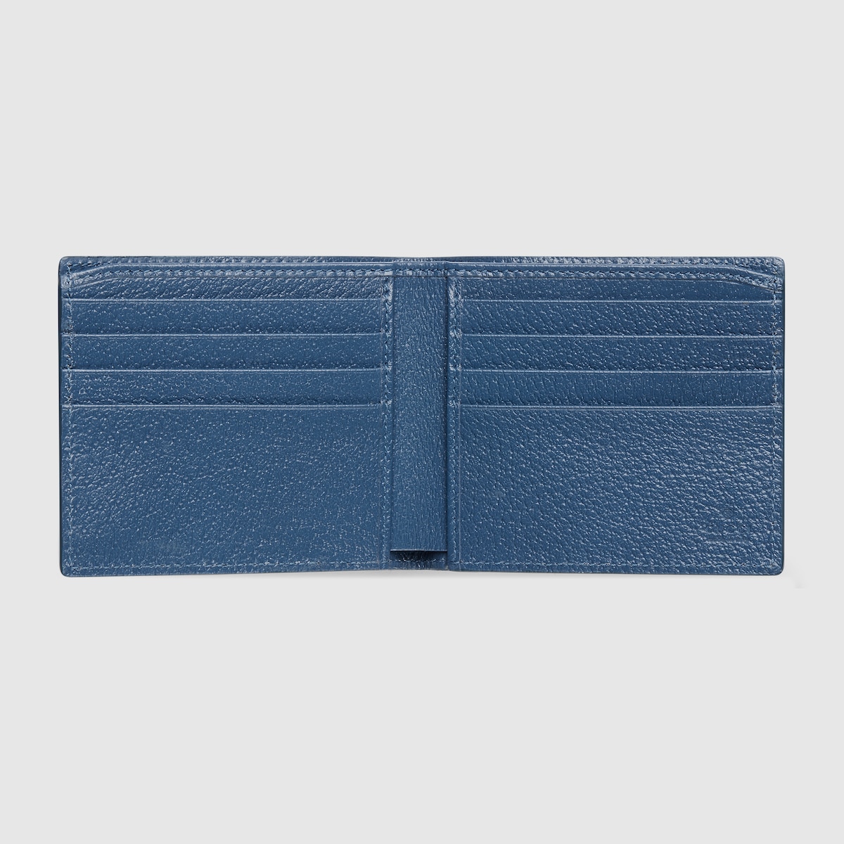 GUCCI GG コインウォレット ブルー GG コインウォレット ブルー インテリアベージュ＆ダーク