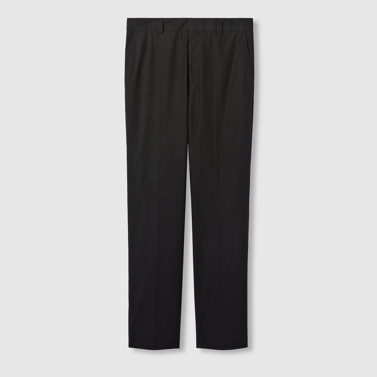 Cotton poplin pant in black | GUCCI® US