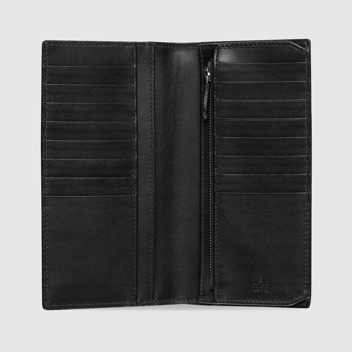 【GUCCI】 GUCCI GG MARMONT WALLET GG Marmont small wallet in black leather | GUCCI® US