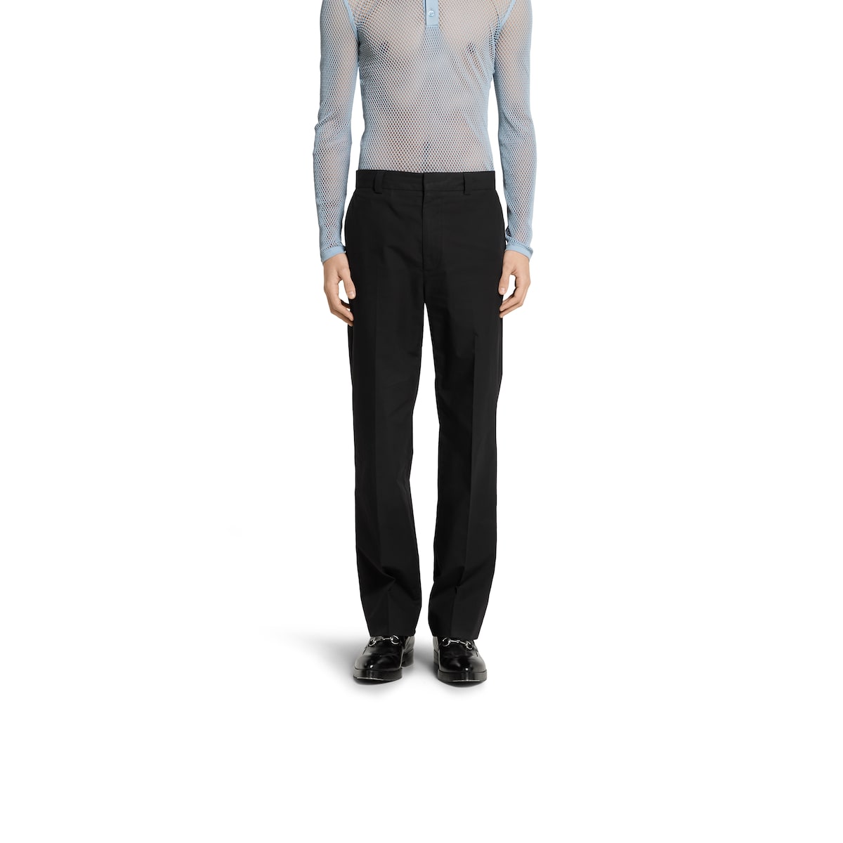 Archive GUCCI Cotton Pants Black 38 グッチ GG cotton blend canvas pant in black | GUCCI® US
