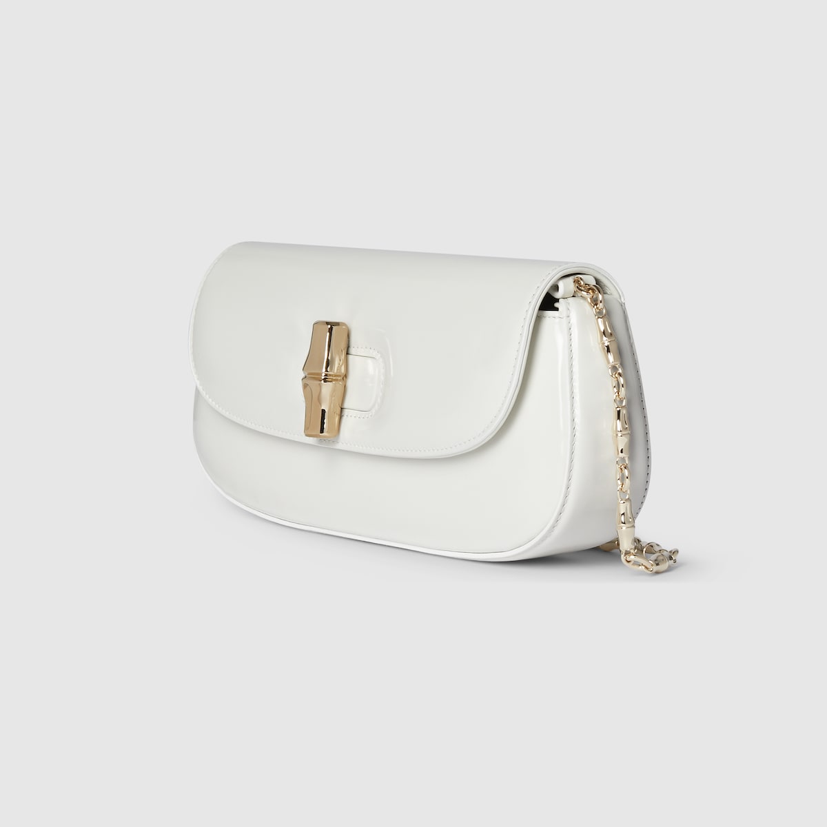 GUCCI●Precious掲載 Bamboo Night 2Wayチェーン付きミニバッグ Gucci Bamboo Night nano bag in black leather | GUCCI® US
