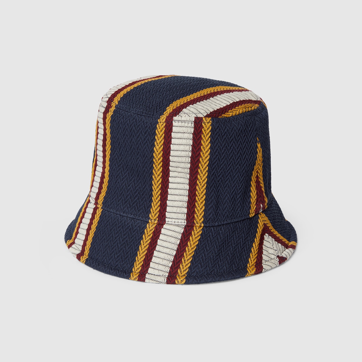 Gucci PSYCHEDELIC Black Coated Canvas Fedora GG Star Print