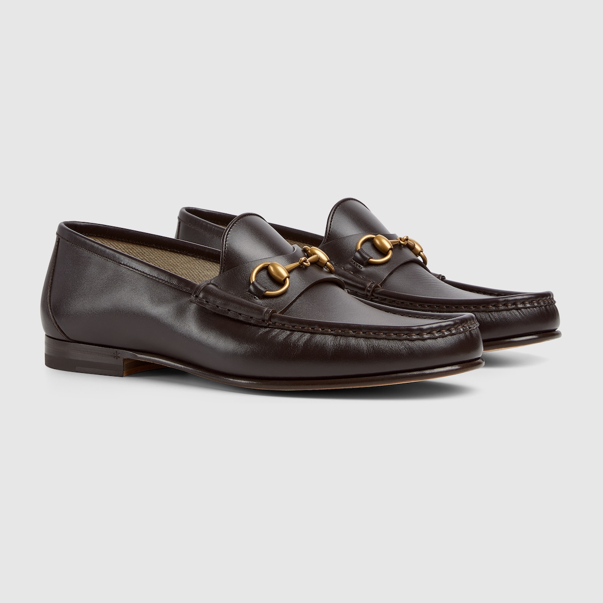 ドレスシューズ・革靴・ビジネスシューズ Gucci Horsebit 1953 Moccasins Men's Horsebit 1953 loafer in dark brown leather | GUCCI® US