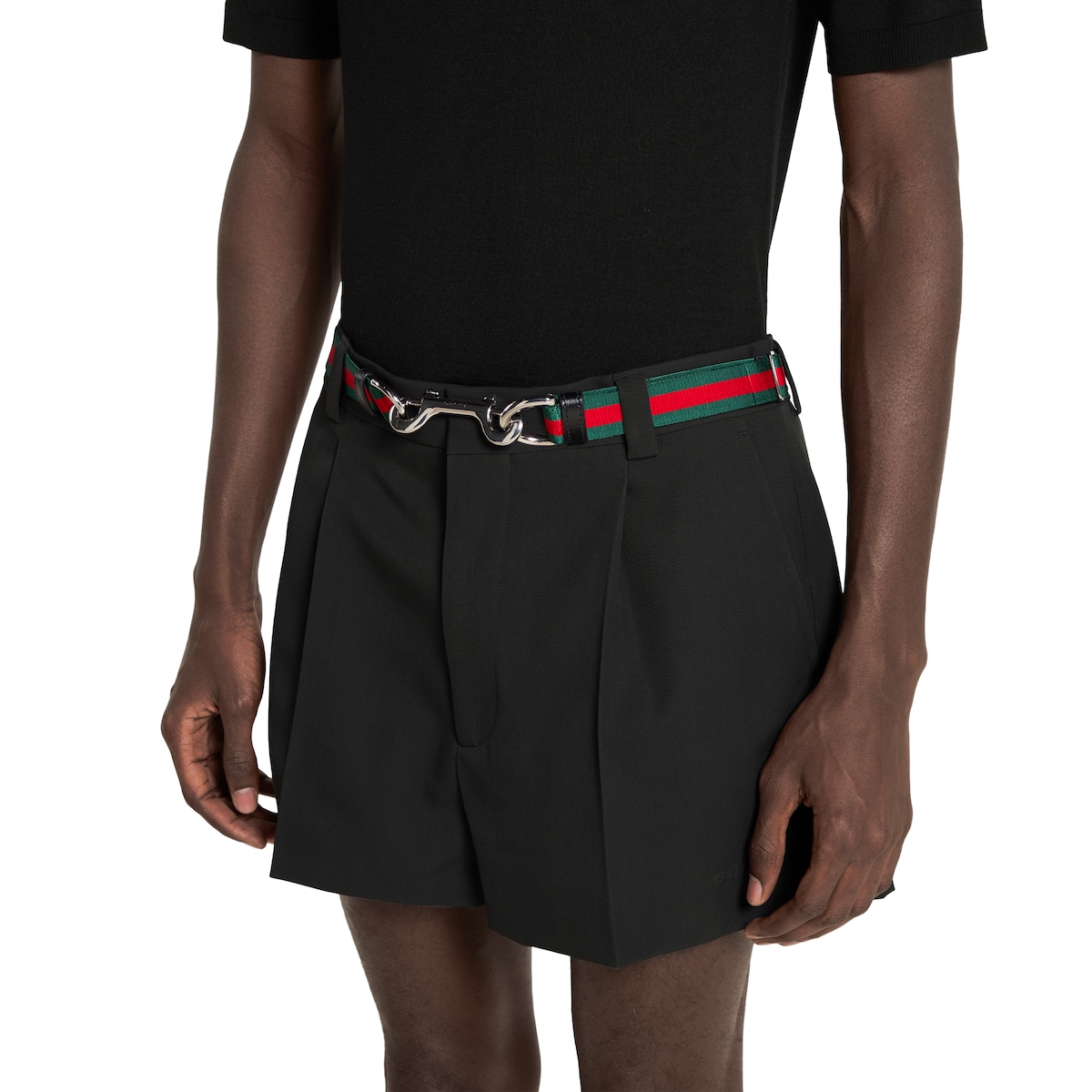 ベルト Gucci Thin Belt With Double G Buckle GG Marmont thin belt in black leather | GUCCI® US
