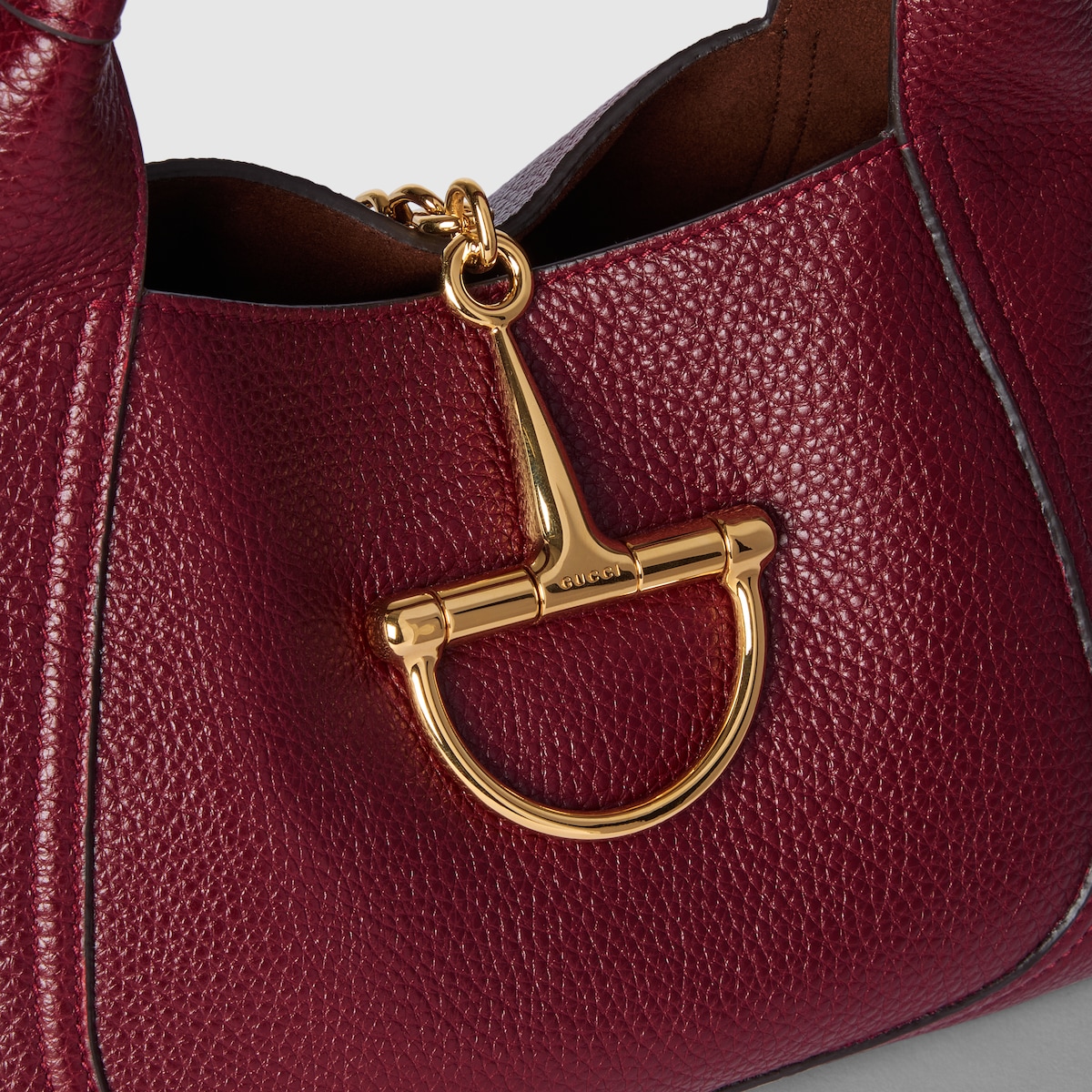 トートバッグ GUCCI Brown Leather Large Gucci Softbit Shoulder Bag Gucci Softbit maxi shoulder bag in brown leather | GUCCI® US