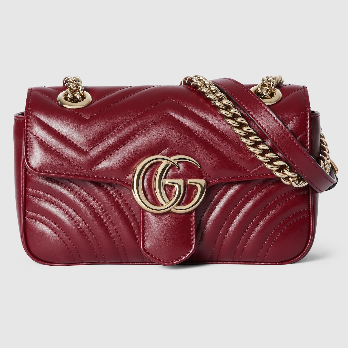 バッグ・カバンその他 GUCCI Small Blondie Rosso Ancora shoulder bag Gucci Blondie small shoulder bag in Rosso Ancora red leather