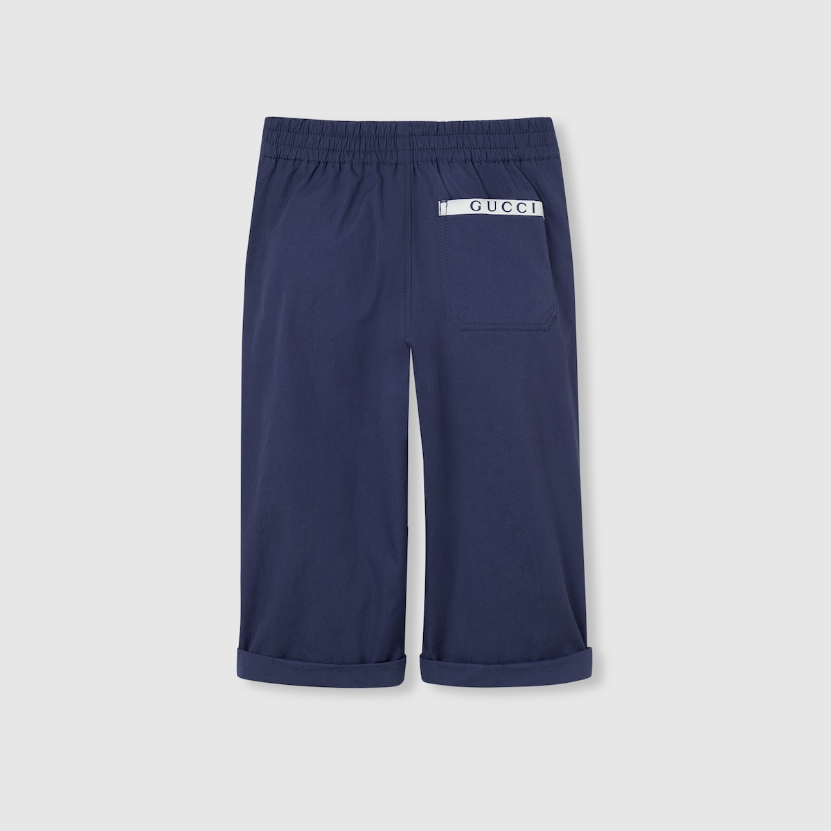 チルドレンズ〕コットン パンツ ・ブルー | GUCCI公式