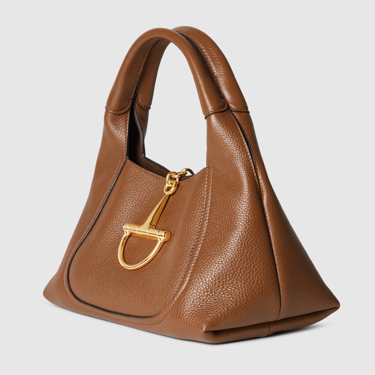 Softbit Medium Leather Top Handle Bag - Burgundy