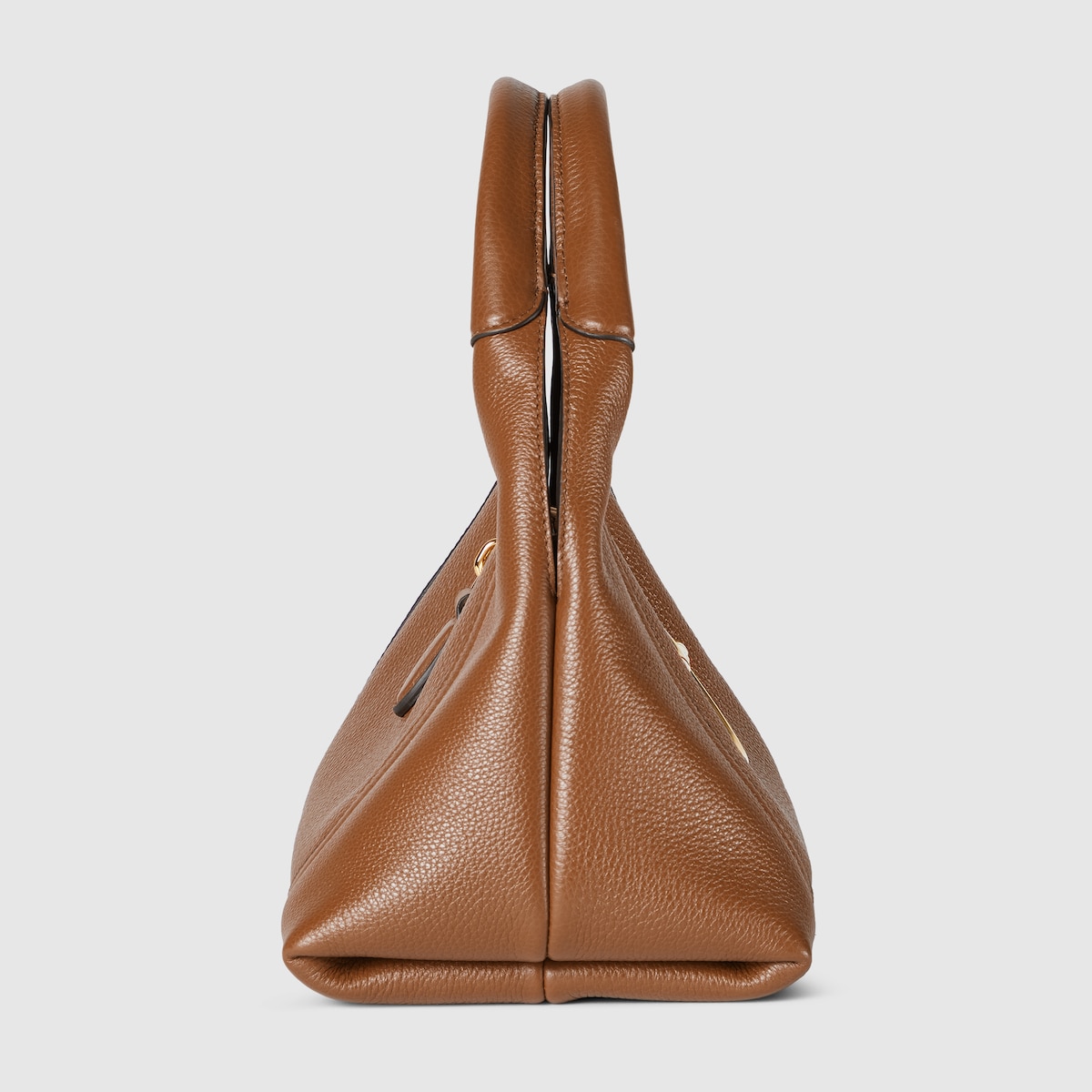 【関税&送料込】Gucci Brown Leather Large Gucci Softbit Shou Gucci Softbit medium top handle bag in brown leather | GUCCI® US