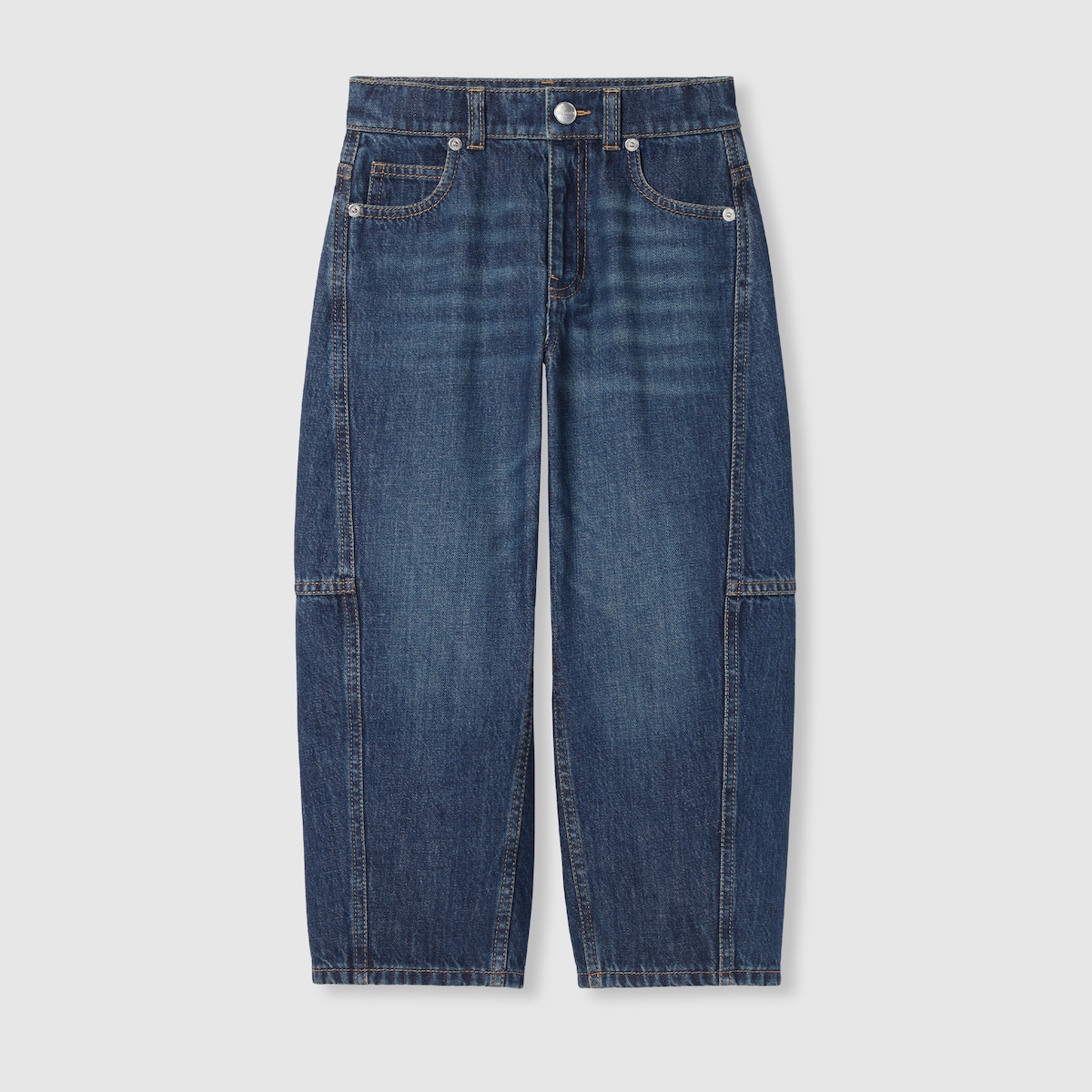 Children's denim pants in blue - thumbnail 7