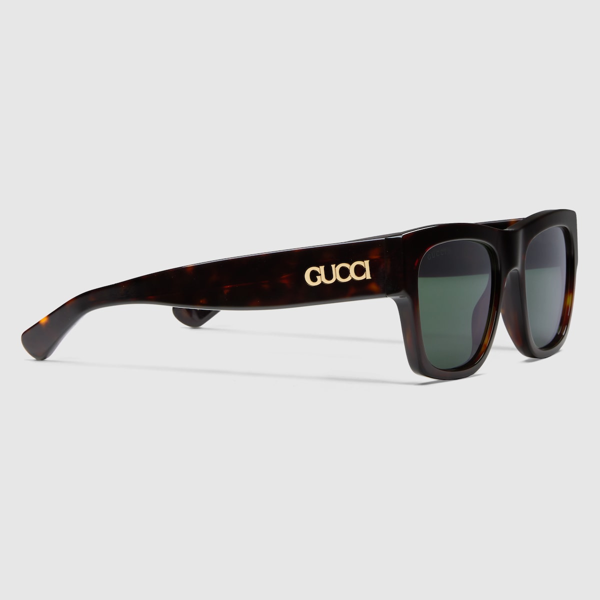 サングラス GUCCI SS23 SQUARE SUNGLASSES (733376 J07402323) Square-frame sunglasses in black acetate | GUCCI® US