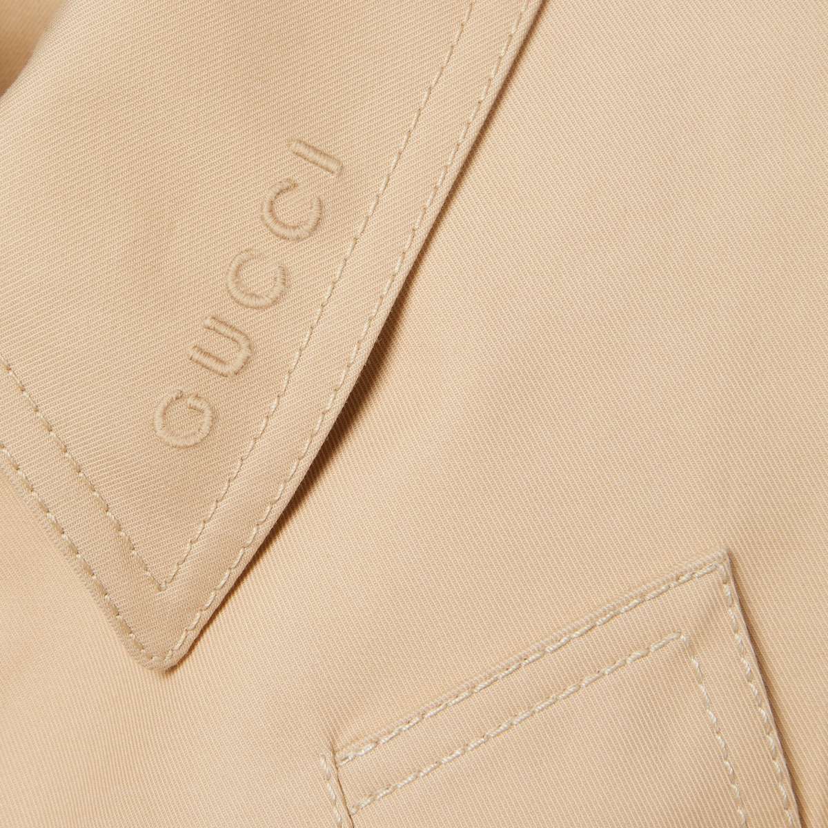 テーラードジャケット GUCCI CAMEL COTTON JACKET org.jpg