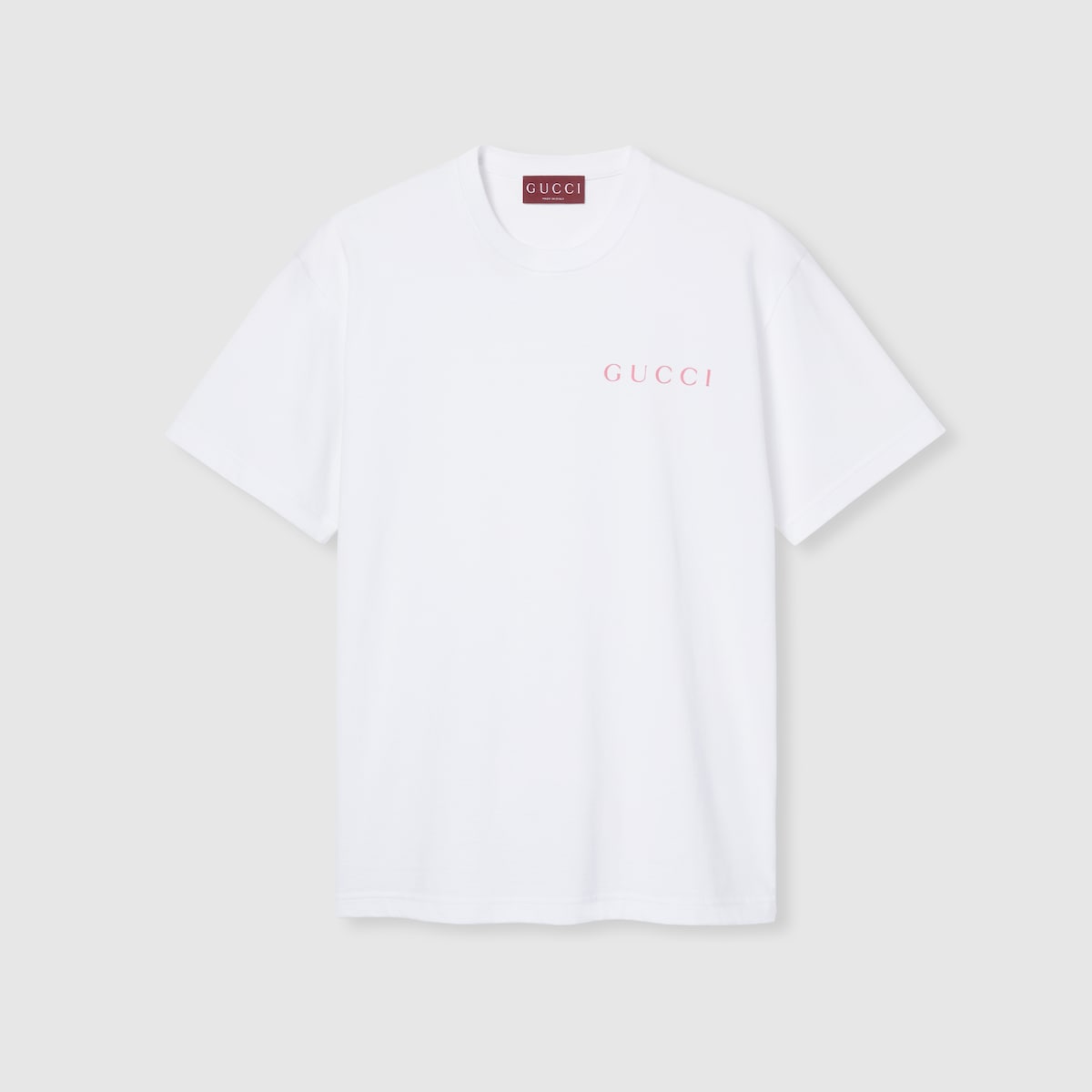 GUCCI(グッチ) ロゴウォッシュドオーバーサイズTシャツ XS ホワイト