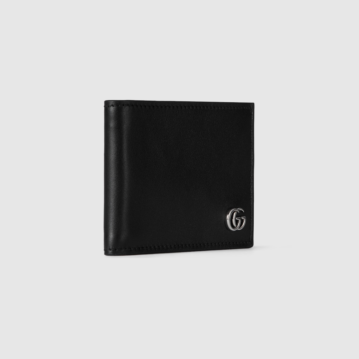 折りたたみ財布 GUCCI BLACK LEATHER MARMONT WALLET GG Marmont leather bi-fold wallet in black leather | GUCCI® US