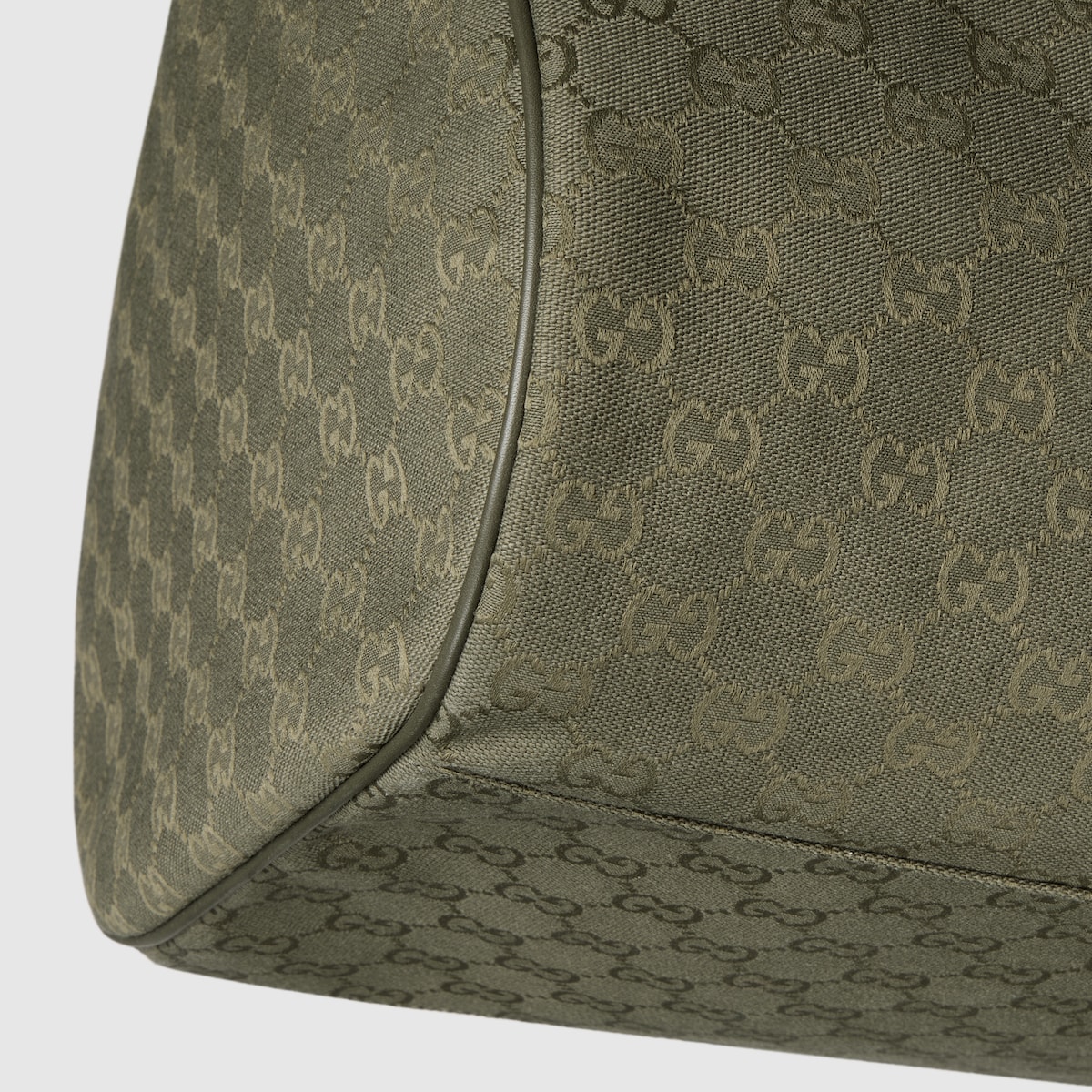 GG canvas large duffle bag