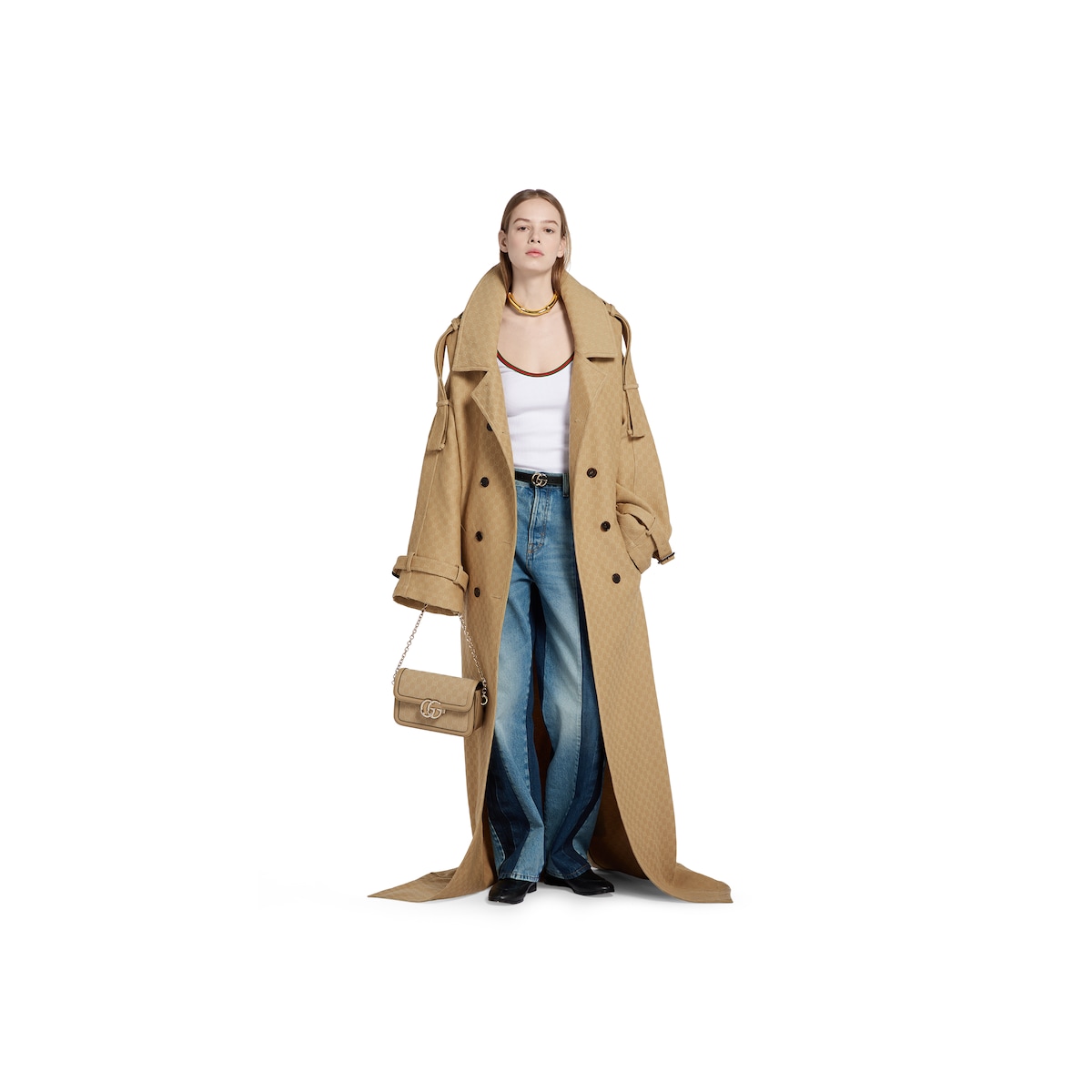 Sサイズのみ【GUCCI】レディース Petite バギージーンズ 3624j200003-2.jpg